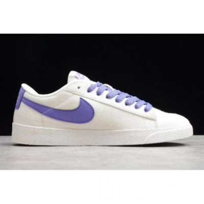 Nike Blazer Low Lx Plant Color Beyaz / Mor Kaykay Ayakkabı Türkiye - JMI7A1QJ